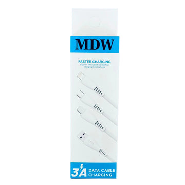 MDW DK- A205 Faster Charging Data Cable 3A