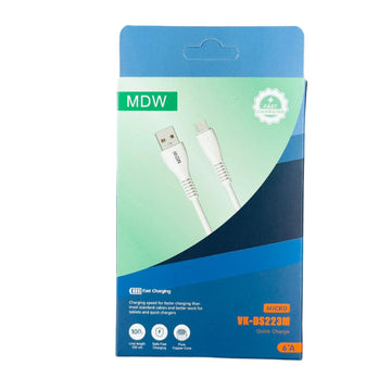 MDW MICRo VK-DS223M 6A Fast Charging Cable