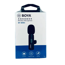 🎤 BOYA BY-MW3 Wireless Lavalier Microphone – Easy Plug &amp; Play, No App Required!