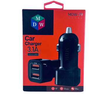 MDW-79 Car Charger 3.1A Dual USB