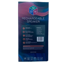 MDW MD-903 8inch Rechargable Speaker System With LED Light and Mic