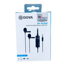 BOYA BY-M1DM Dual Omni-directional Lavalier Mic